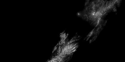 Kart over new zealand høyde